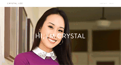 Desktop Screenshot of crystalalee.com